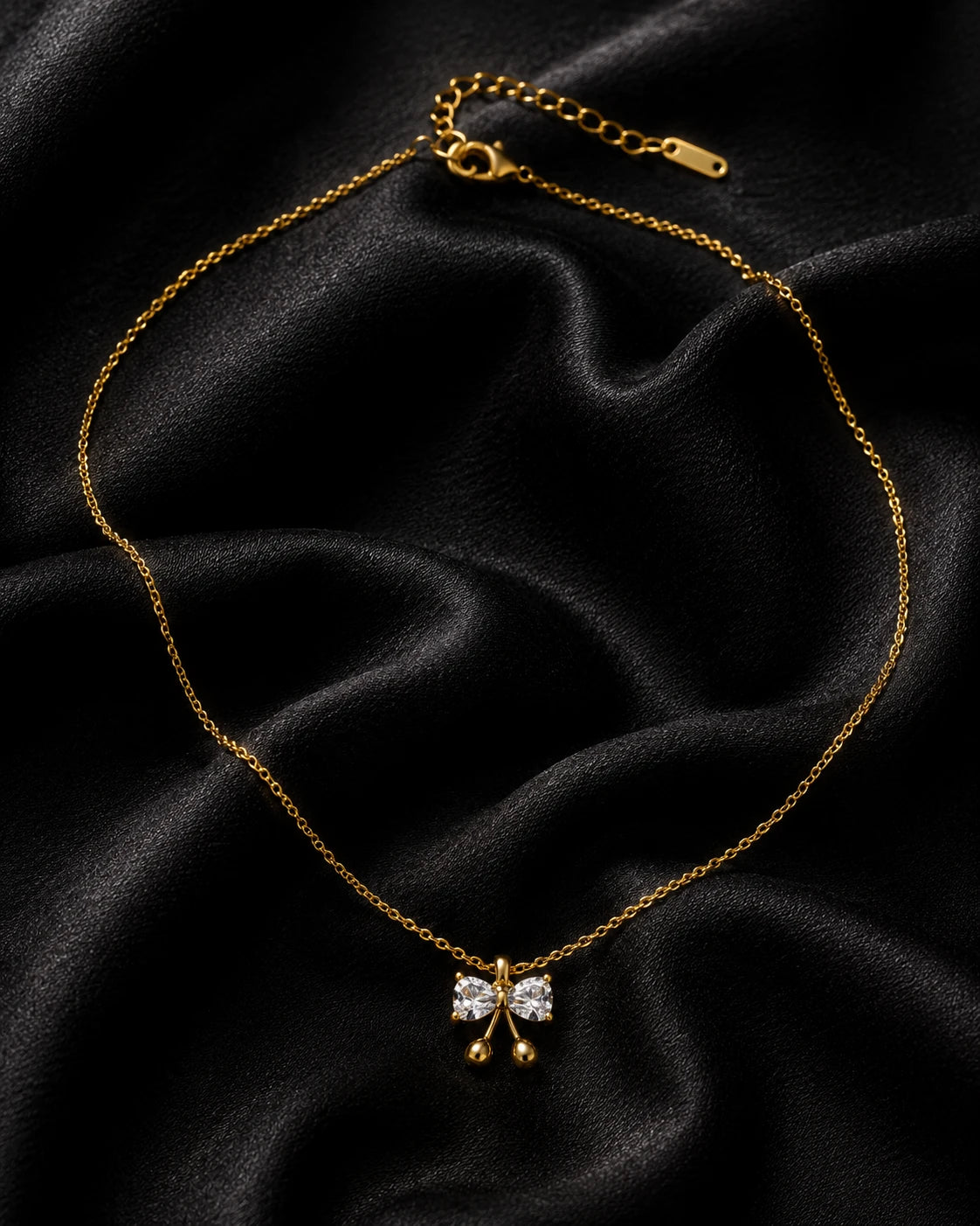 Swannah Cherry Charm Necklace