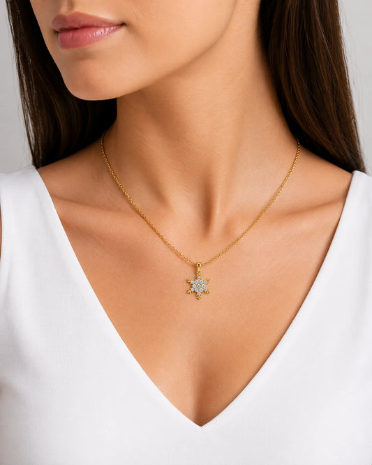 Swannah Winter Spark Necklace