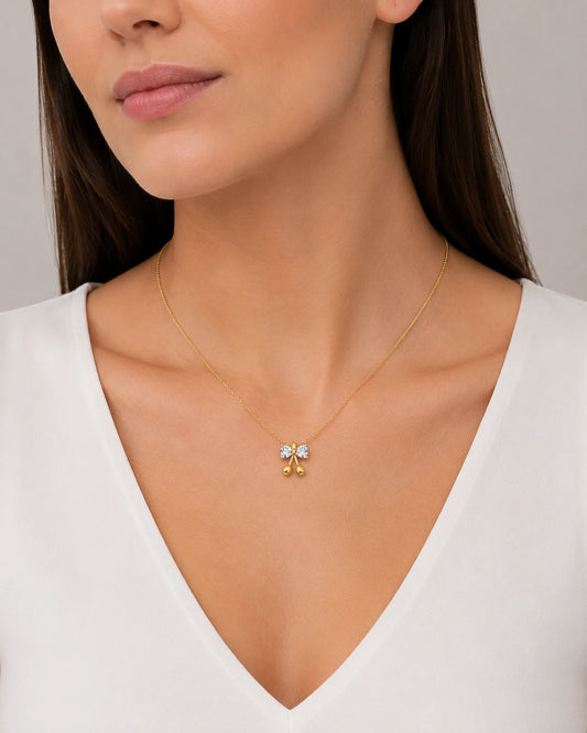 Swannah Cherry Charm Necklace