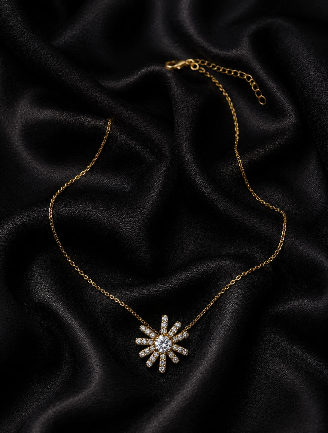 Swannah Celestial Starburst Necklace