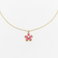Swannah Pink Blossom Necklace