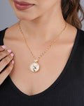 Swannah Deer Pendant Necklace