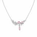 Swannah Pink Blossom Necklace