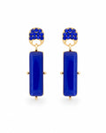 Royal Blue Rectangle Drop