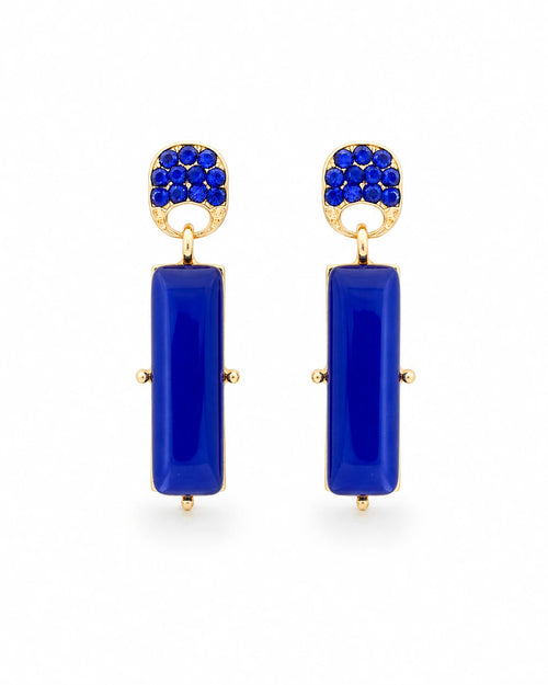 Royal Blue Rectangle Drop