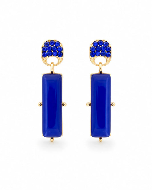 Royal Blue Rectangle Drop