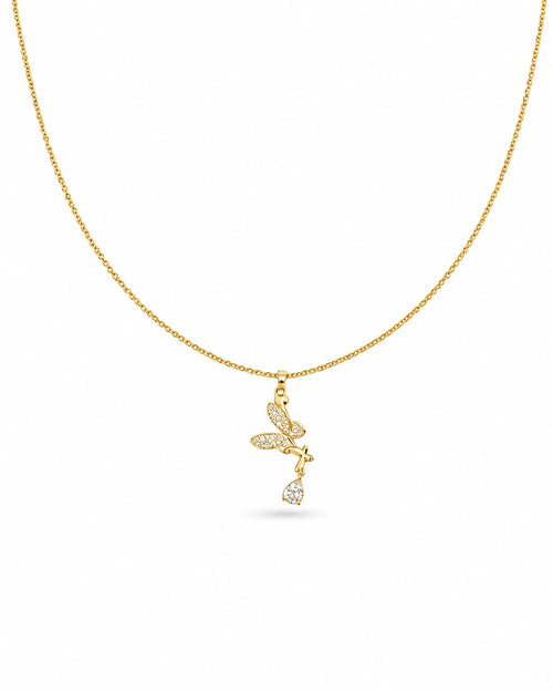 crystal dragonfly dragonfly necklace