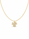 crystal pendant dainty necklace