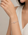 floral crystal bracelet