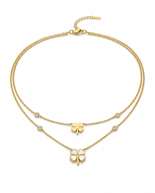 four leaf clover necklace
