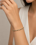 black crystal bracelet