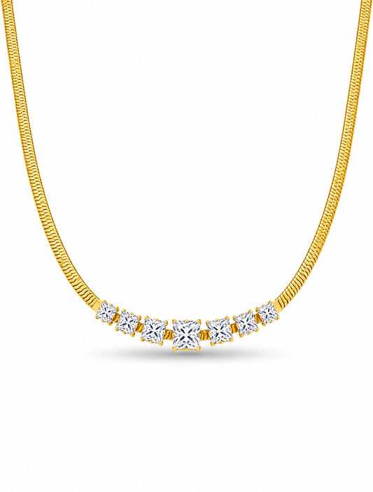 herringbone necklace